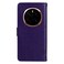 Case cover For Honor Magic7 Tree &amp; Cat Embossed Pattern Flip Leather Phone Case(Purple)