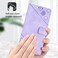Case cover For Honor 20 / 20 Pro / 20s Skin-feel Embossed Leather Phone Case(Light Purple)