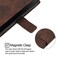 Case cover For Honor 400 Skin-feel Embossed Leather Phone Case(Brown)