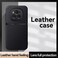 Case cover For Honor Magic6 Litchi Leather Magnetic Full Coverage Shockproof Phone Case(Black)