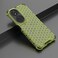 Case cover For Honor Play 50 Plus Shockproof Honeycomb PC + TPU Protective Phone Case(Green)