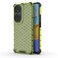 Case cover For Honor Play 50 Plus Shockproof Honeycomb PC + TPU Protective Phone Case(Green)