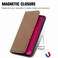 Case cover For Honor 400 Lite Retro Skin Feel Magnetic Flip Leather Phone Case(Brown)