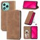 Case cover For Honor 400 Lite Retro Skin Feel Magnetic Flip Leather Phone Case(Brown)