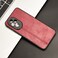 Case cover For Honor 200 Cow Pattern Sewing Back Cover Phone Case(Red)