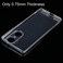 Case cover  For Honor 60 0.75mm Ultra-thin Transparent TPU Soft Phone Case