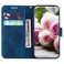 Case cover  For Honor 20 / Huawei nova 5T Butterfly Rose Embossed Leather Phone Case(Blue)