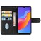 Case cover  Leather Phone Case For Honor 8A Pro(Black)