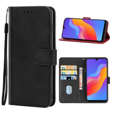 Case cover  Leather Phone Case For Honor 8A Pro(Black)