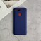 Case cover  For Huawei Honor V20 Shockproof Frosted TPU Protective Case(Dark Blue)