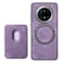Case cover For Huawei Mate 70 Retro Leather Card Bag Magnetic Phone Case(Purple)