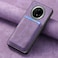 Case cover For Huawei Mate 70 Retro Leather Card Bag Magnetic Phone Case(Purple)