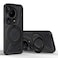 Case cover For Huawei Pura 70 Ultra Cooling Hollow Metal Holder MagSafe Phone Case(Black)