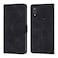 Case cover For Huawei Y7 2019 / Enjoy 9 Skin-feel Embossed Leather Phone Case(Black)