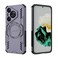 Case cover For Huawei Pura 70 Butterfly Armor MagSafe Magnetic Ring Shockproof Phone Case(Purple)