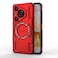 Case cover For Huawei Pura 70 Pro Butterfly Armor MagSafe Magnetic Ring Shockproof Phone Case(Red)
