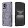 Case cover For Huawei nova 12 5G Butterfly Armor MagSafe Magnetic Ring Shockproof Phone Case(Purple)