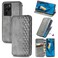 Case cover For ZTE nubia Z30 Pro Cubic Grid Pressed Horizontal Flip Magnetic PU Leather Case with Holder &amp; Card Slots &amp; Wallet(Grey)