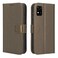Case cover For ZTE Avid 589 Z5158 Diamond Texture Leather Phone Case(Brown)