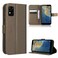 Case cover For ZTE Avid 589 Z5158 Diamond Texture Leather Phone Case(Brown)
