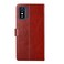 Case cover For ZTE Blade L9 Y Stitching Horizontal Flip Leather Phone Case(Brown)