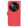 Case cover For ZTE Blade A75 5G Litchi Texture Horizontal Flip Leather Phone Case with Holder(Red)