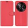 Case cover For ZTE Blade A75 5G Litchi Texture Horizontal Flip Leather Phone Case with Holder(Red)