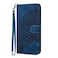 Case cover For ZTE Blade V70 Design YX0060 Elephant Head Embossed Phone Leather Case with Lanyard(Royal Blue)