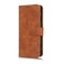 Case cover For ZTE nubia Red Magic 8 Pro 5G Skin Feel Magnetic Flip Leather Phone Case(Brown)