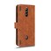 Case cover For ZTE nubia Red Magic 8 Pro 5G Skin Feel Magnetic Flip Leather Phone Case(Brown)