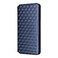Case cover For ZTE Blade V70 Max / nubia V70 Max Cubic Grid Texture Flip Leather Phone Case(Blue)