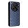 Case cover For ZTE Blade V70 Max / nubia V70 Max Cubic Grid Texture Flip Leather Phone Case(Blue)