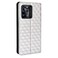 Case cover For ZTE Blade V30 Cubic Grid Texture Flip Leather Phone Case(Silver)