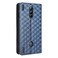Case cover For ZTE nubia RedMagic 8 Pro 5G / 8 Pro+ Cubic Grid Texture Flip Leather Phone Case(Blue)