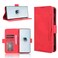 Case cover For ZTE nubia Red Magic 10 Pro / 10 Pro+ Skin Feel Calf Texture Card Slots Leather Phone Case(Red)