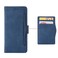 Case cover For ZTE Blade V70 Max Skin Feel Calf Texture Card Slots Leather Phone Case(Blue)