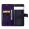 Case cover For Google Pixel 6 Pro Tree &amp; Cat Embossed Pattern Horizontal Flip Leather Case with Holder &amp; Card Slots &amp; Wallet &amp; Lanyard(Purple)