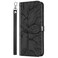 Case cover For Google Pixel 8 Life Tree Embossing Pattern Flip Leather Phone Case(Black)