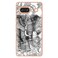 Case cover For Google Pixel 7a Electroplating Dual-side IMD Phone Case(Totem Elephant)