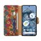 Case cover For Google Pixel 6a Denior Flower Language Series Cork Fabric Oil Edge Leather Phone Case(Spring)