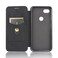 Case cover For Google Pixel 3a XL Carbon Fiber Texture Horizontal Flip TPU + PC + PU Leather Case with Card Slot(Black)