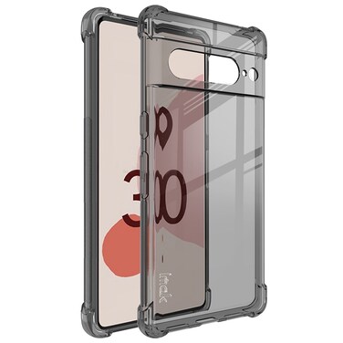 Case cover For Google Pixel 7 imak Shockproof Airbag TPU Phone Case(Transparent Black)