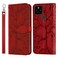 Case cover For Google Pixel 5 Life of Tree Embossing Pattern Horizontal Flip Leather Case with Holder &amp; Card Slot &amp; Wallet &amp; Photo Frame &amp; Lanyard(Red)