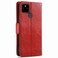 Case cover For Google Pixel 5a 5G CaseNeo Business Splicing Dual Magnetic Buckle Horizontal Flip PU Leather Case with Holder &amp; Card Slots &amp; Wallet(Red)