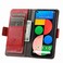 Case cover For Google Pixel 5a 5G CaseNeo Business Splicing Dual Magnetic Buckle Horizontal Flip PU Leather Case with Holder &amp; Card Slots &amp; Wallet(Red)