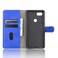 Case cover For Google Pixel 3a XL Solid Color Skin Feel Magnetic Buckle Horizontal Flip Calf Texture PU Leather Case with Holder &amp; Card Slots &amp; Wallet(Blue)