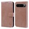Case cover For Google Pixel 9 Pro XL Skin Feeling Oil Leather Texture PU + TPU Phone Case(Champagne)