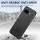 Case cover For Google Pixel 9a Twill Fabric Leather Skin Back Phone Case(Black)