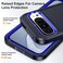 Case cover For Google Pixel 9 Pro Life Waterproof Rugged PC + Silicone Phone Case(Dark Blue + Royal Blue)