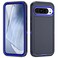 Case cover For Google Pixel 9 Pro Life Waterproof Rugged PC + Silicone Phone Case(Dark Blue + Royal Blue)